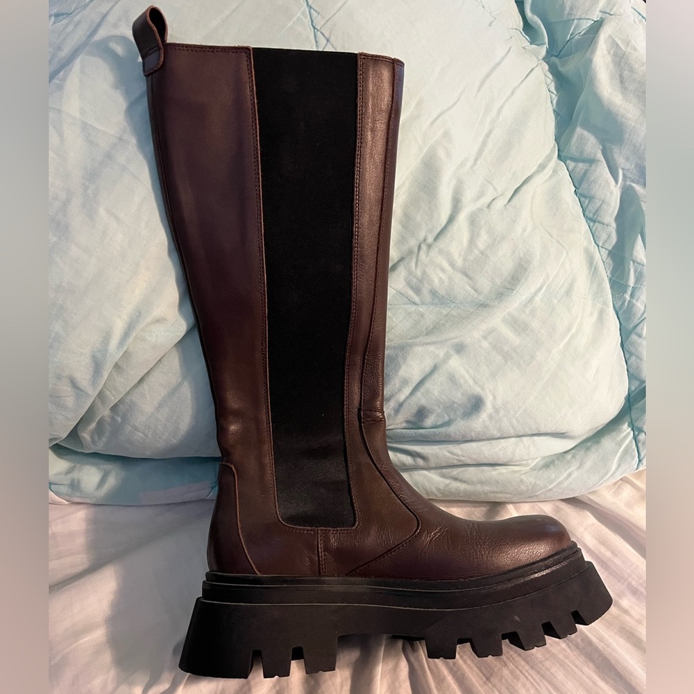 ALOHAS Chunky Knee-High Boots